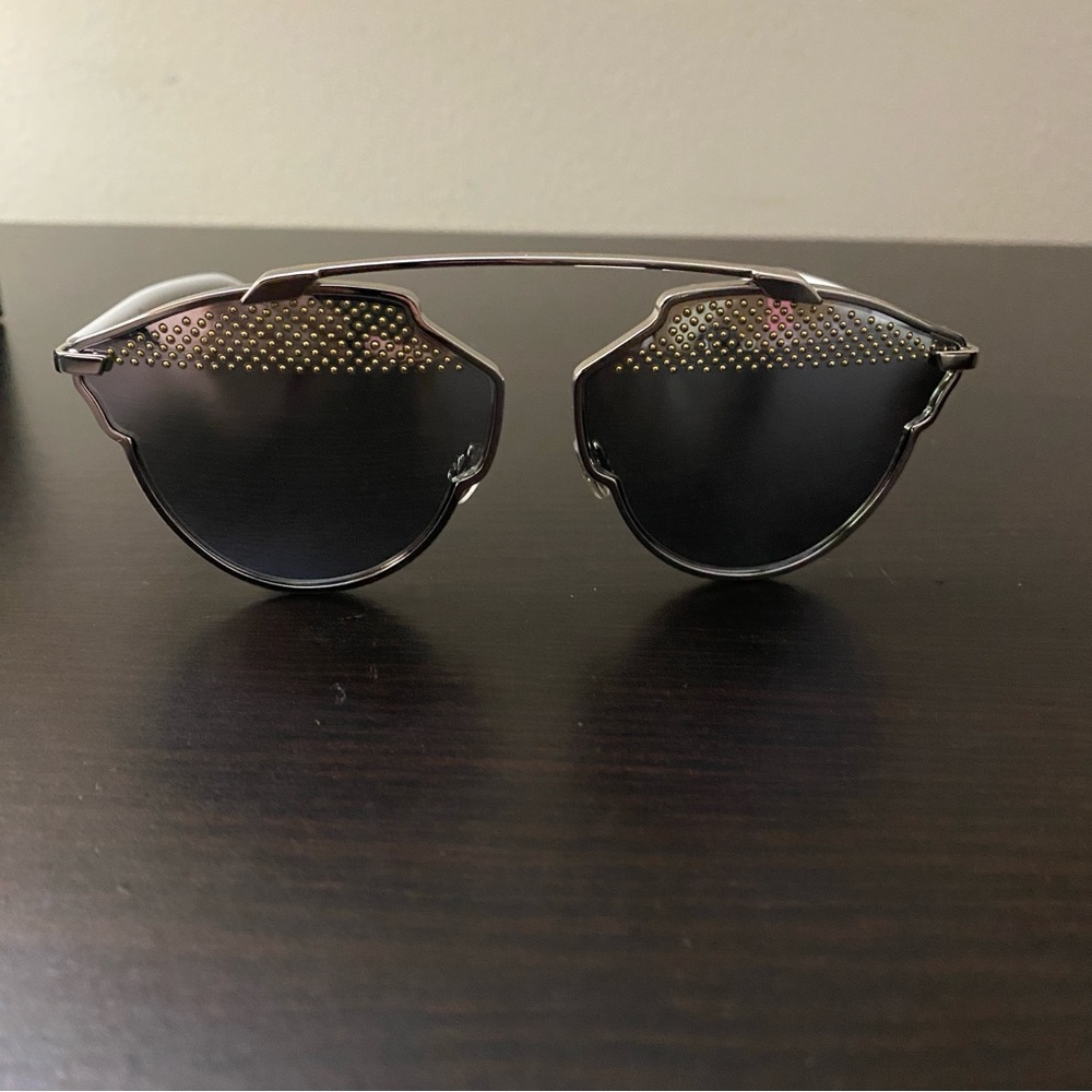 Silver Dior So real S mirror sunglasses